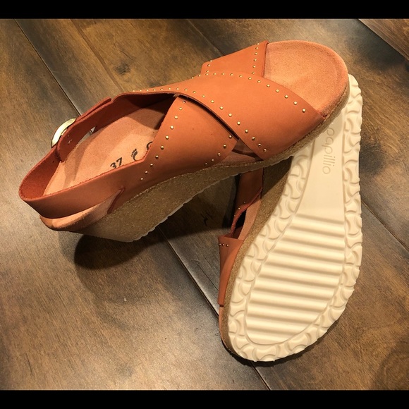 Birkenstock Samira Rivets wedges sandals NWOT - Picture 13 of 16